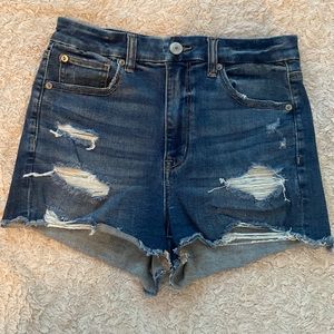 American Eagle High rise denim shorts